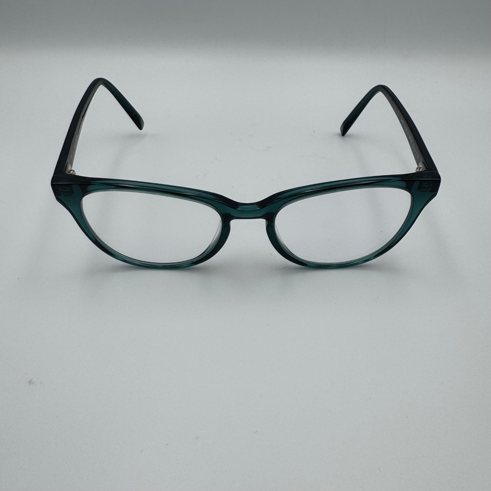Warby Parker Shea Eyeglasses Womens 51-18-140 Green Frames M 728 with Case - Picture 5 of 9